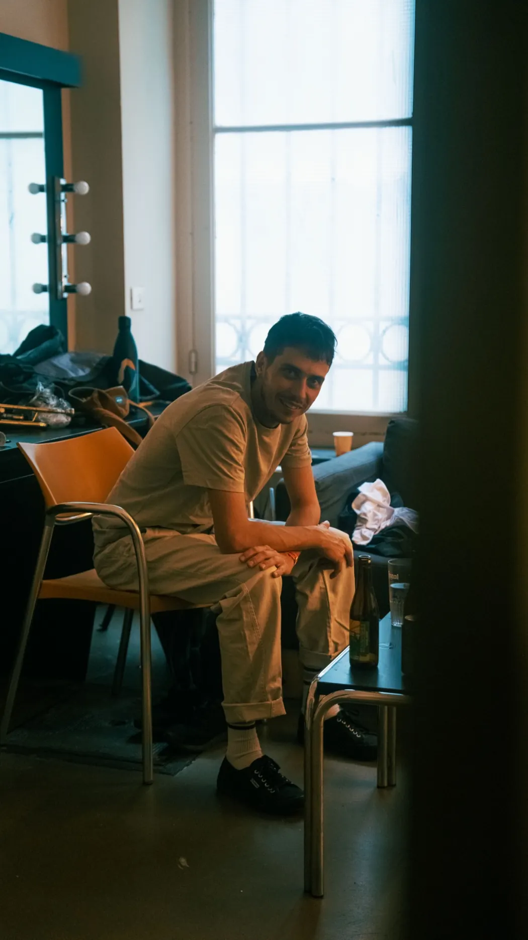 OOOTOKO backstage, Clement Dechambre - The Brums — Guillaume Van Ngoc